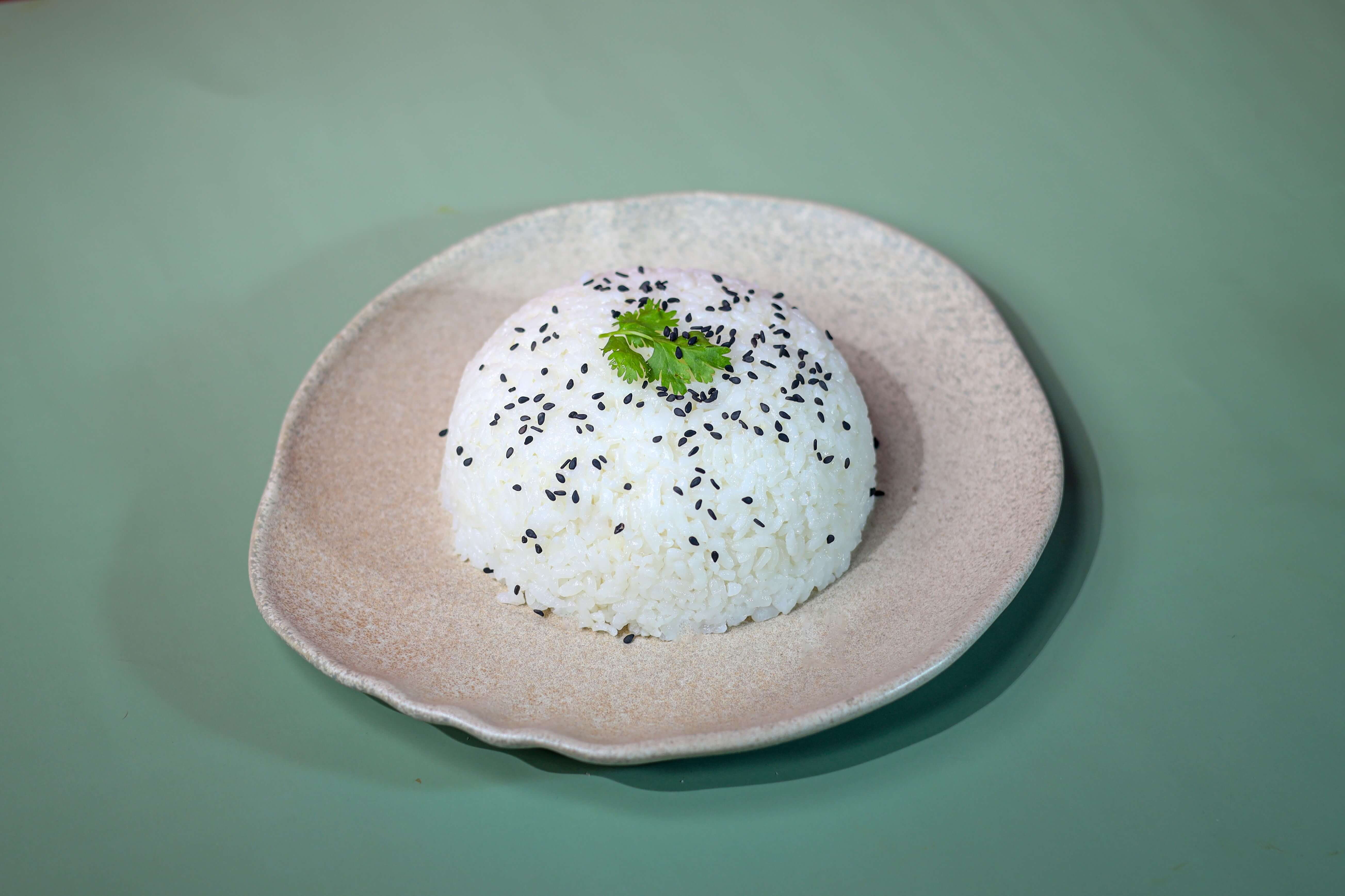 Steamed Rice Plate